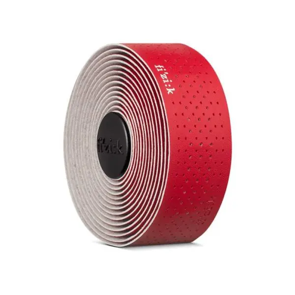 Fizik Tempo Ohjaustangon Teippi Microtex - Punainen Erikoistarjous