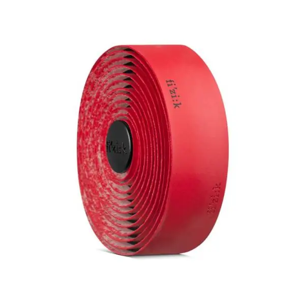 Fizik Terra Ohjaustangon Teippi Tacky Microtex Bondcush - Punainen Alennettu