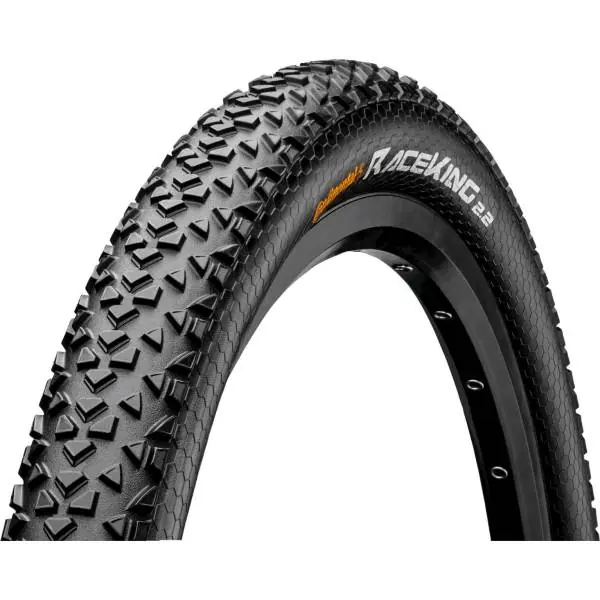 Loppuunmyynti Continental Race King II Rengas 26 x 2.20" Taitettava - Musta