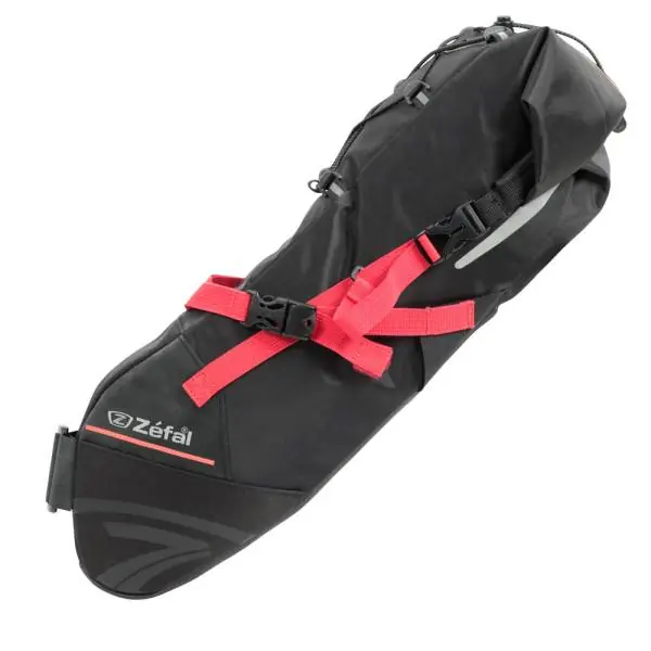 Tarjoushinta Zefal Z Adventure R11 Satulalaukku 11L - Musta/Punainen