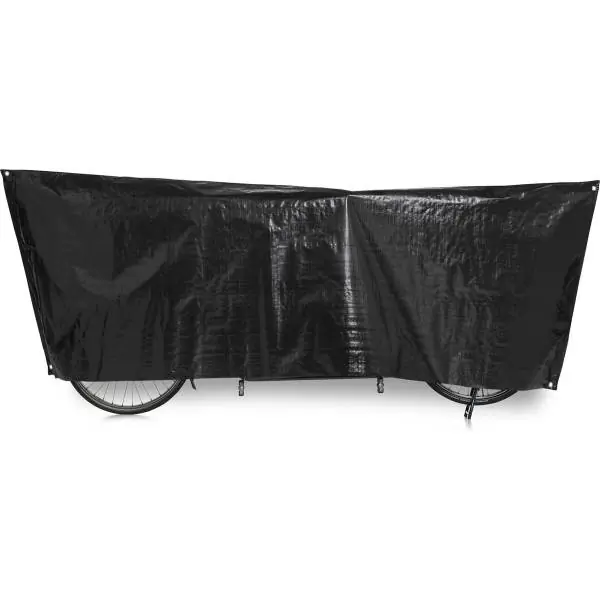 VK Tandem Polkupyörän Peite 300 x 110cm - Musta Suosittu