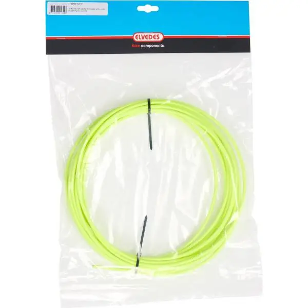 Elvedes Jarru Ulkokotelo Ø5mm 10m Teflon - Neon Keltainen Korkea Laatu