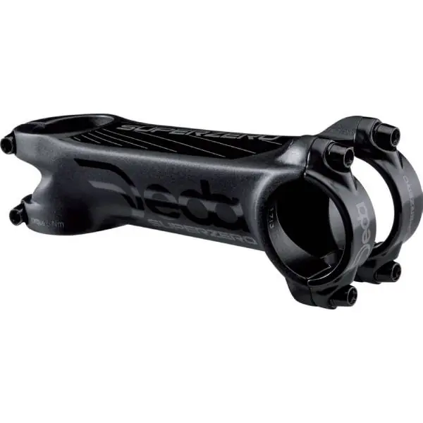 Deda Superzero Varsi Ø31.7mm 130mm 82° - Musta Korkea Laatu