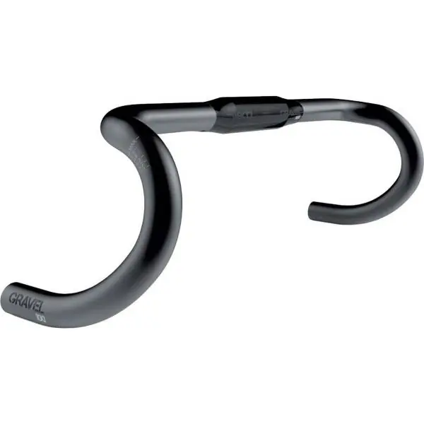 Tehdashinta Deda Gravel100 Ohjaustanko Ø31.7mm 46cm Di2 - Musta