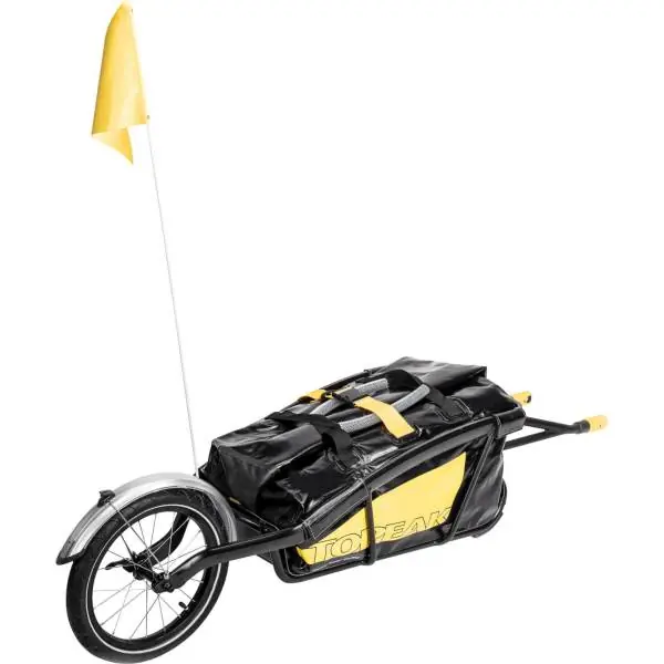 Topeak Journey TX Pyöränkärry Enintään 32kg - Musta/Keltainen Löytö