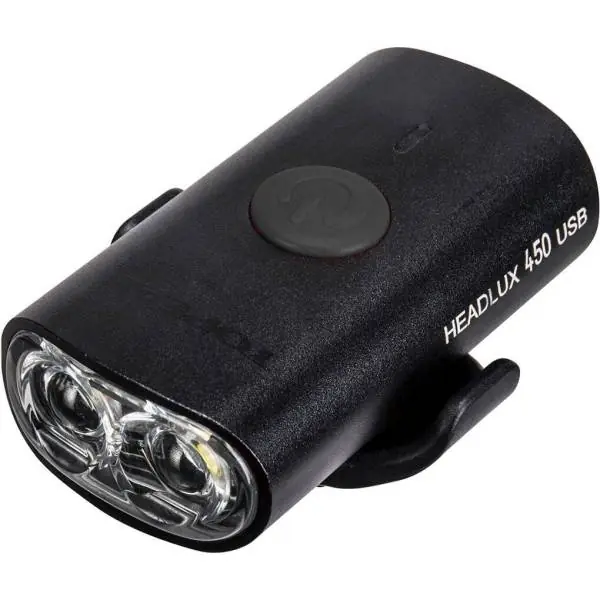 Topeak Headlux 450 Kypärävalo LED Akku USB - Musta Osta Tänään