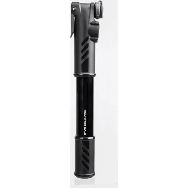 Topeak Mountain Dual Action G Minipumppu - Musta Tehdashinta