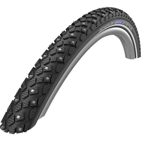 Schwalbe Marathon winter Spikes 24 x 1.75" Heijastava - Musta Eniten Myyty