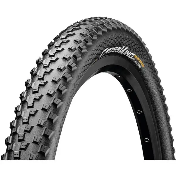 Halpa Continental X-King II Rengas 26 x 2.00" Taitettava - Musta