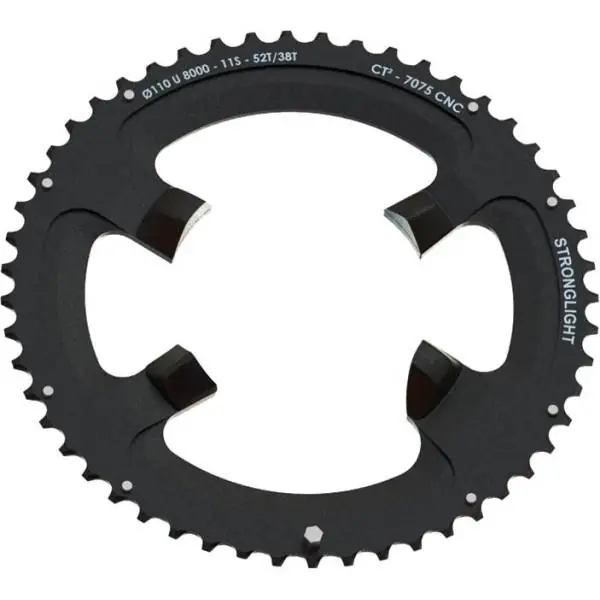Bestseller Stronglight CT2 Hammaspyörä 51T 11S Bcd 110mm - Musta