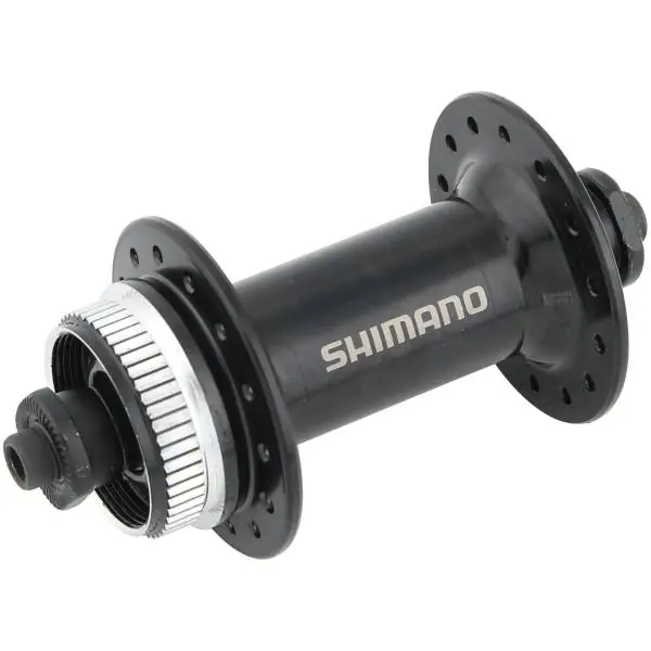 Viimeinen Mahdollisuus Shimano MT200 Etunapa 28 Reikä Levy CL QR - Musta