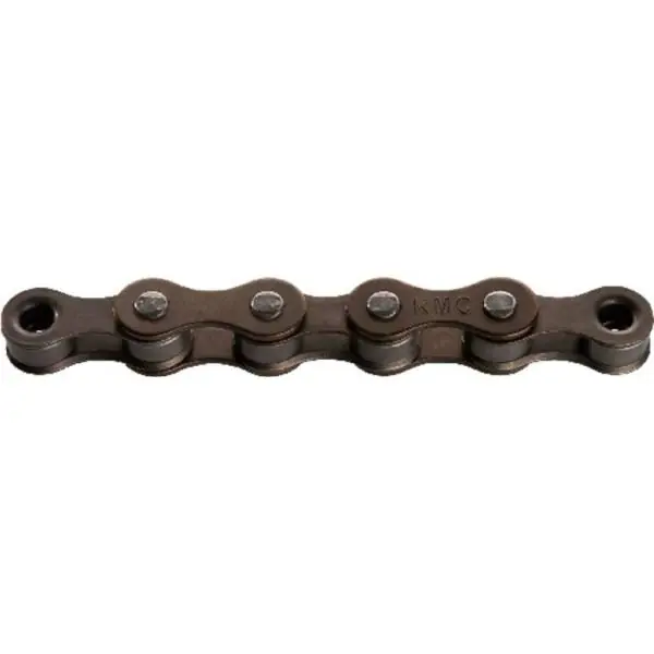 Alkuperäinen KMC S1 Polkupyörän Ketju 1/8" 112 Linkit - Ruskea
