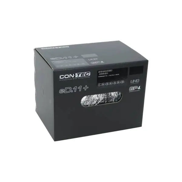Contec eNhanced Drive eD.11+ Polkupyörän Ketju E-Bike - Hopea (30m) Lähetetään Heti