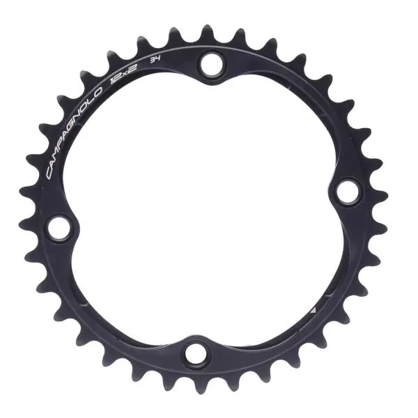 Campagnolo Hammaspyörä 34T 12V Bcd 112mm SR/RE - Musta Älä Missaa