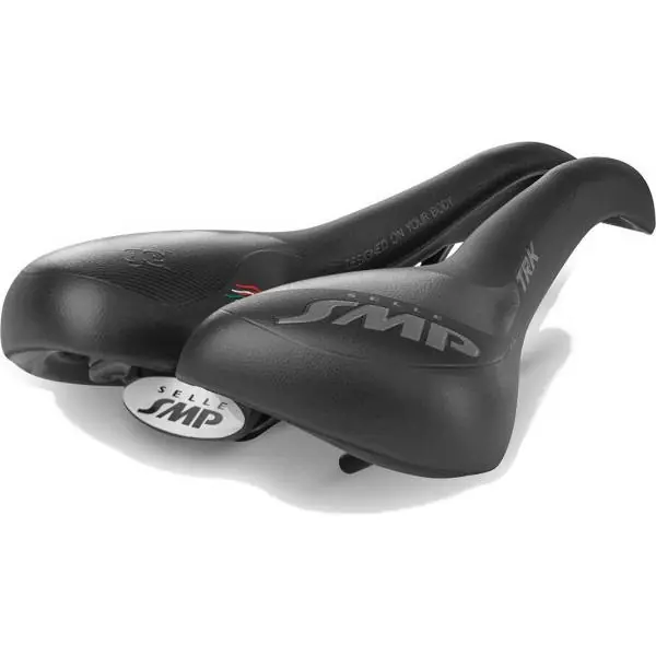 Selle SMP TRK Geeli Polkupyörän Satula 272 x 177mm - Musta Tehdashinta