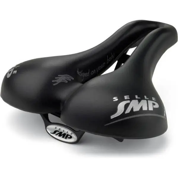 Halpa Selle SMP Martin Touring Polkupyörän Satula 255 x 218mm - Musta