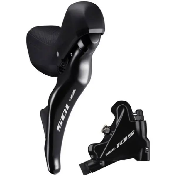 Rajoitettu Tarjous Shimano 105 R7025 Levyjarrusarja Taka - Musta