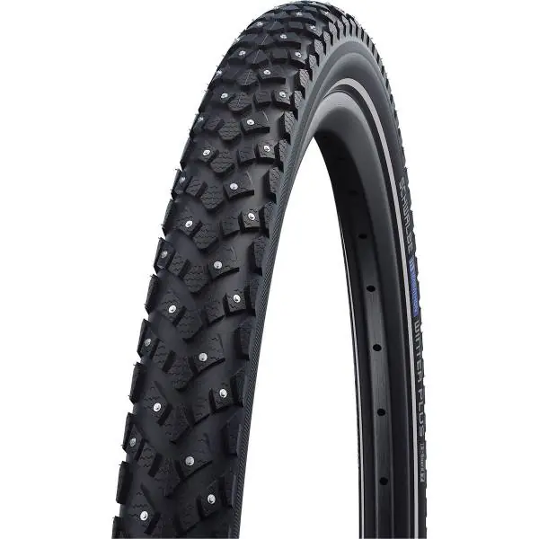 Aito Schwalbe Marathon Talvi Plus Rengas 28 x 2.00 Heijastava - Musta