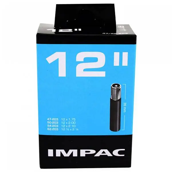 Alennettu Hinta Impac Sisäkumi 12.5 x 1.75-2.25 Sv - Musta