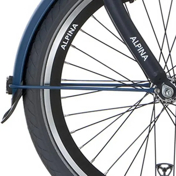 Alpina Lokasuojan Telinesarja 16" Girlpower/Yabber - Tummansininen Tehdashinta