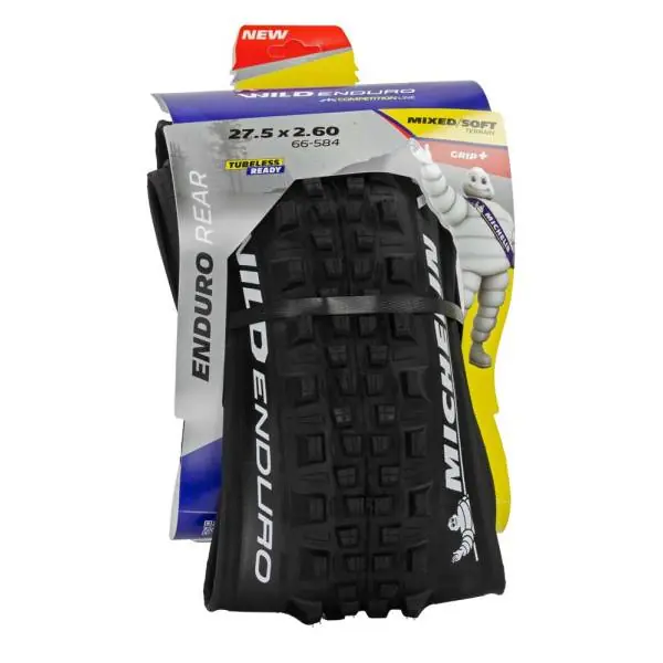 Michelin Villi Enduro Rengas A 27.5 x 2.60" Taitettava TL-R - Musta Viikonlopputarjous