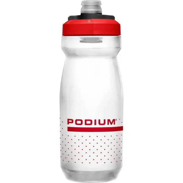 Camelbak Podium Vesipullo Transpartant/Punainen - 600cc Ajankohtainen