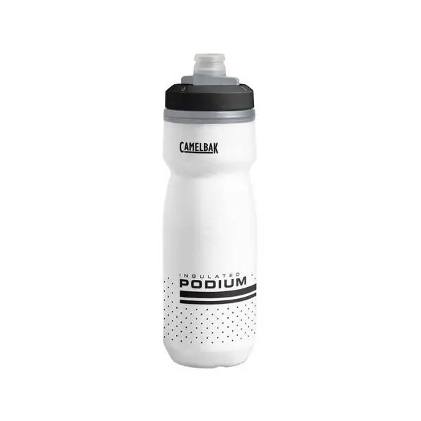 Alennettu Camelbak Podium Chill Vesipullo Matta Valkoinen/Musta - 600cc