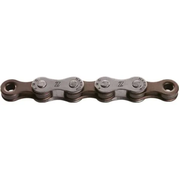 KMC Z7 Polkupyörän Ketju 7S 3/32" 114 Linkit - Harmaa/Ruskea Loppuunmyynti