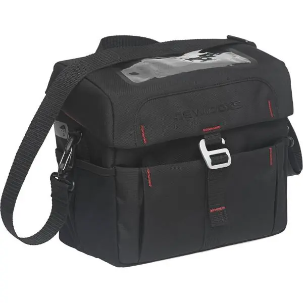 New Looxs Vigo Ohjaustangon Laukku 8.5L KlickFix - Musta Heti Saatavilla