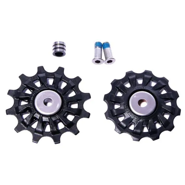 Alennus Campagnolo Record Hihnapyörät 8.0mm 12V - Musta