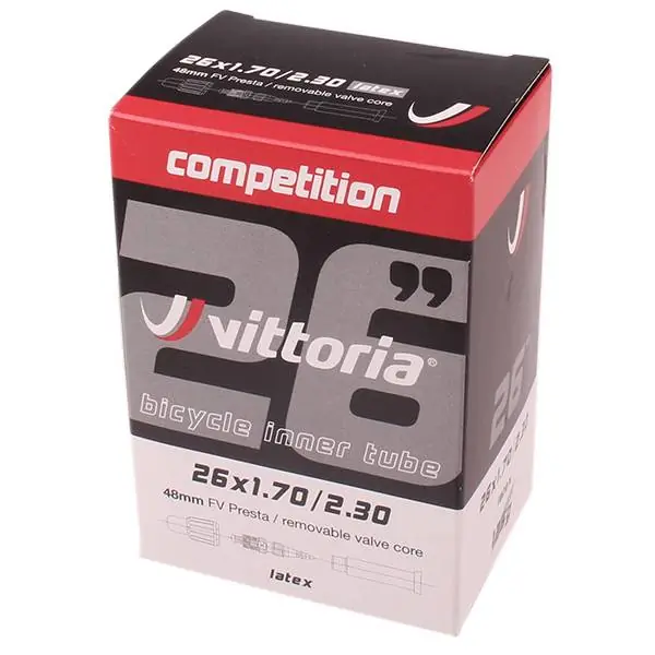 Asiakkaiden Suosikki Vittoria Competitie Lateksi Sisäkumi 26x1.70-2.3 Pv 48mm Ro