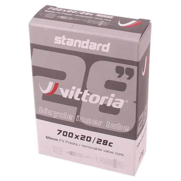 Vittoria Standard Sisäkumi 20/28-622 Pv 60mm - Musta Ajankohtainen