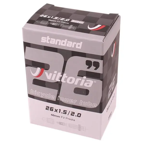 Vittoria Standard Sisäkumi 26x1.5-2.0 Pv 48mm - Musta Tarjoushinta