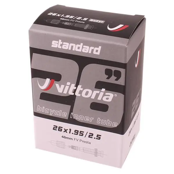 Eniten Myyty Vittoria Standard Sisäkumi 26x1.95-2.5 Pv 48mm - Musta