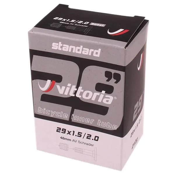 Vittoria Standard Sisäkumi 29x1.5-2.0" Sv 48mm - Musta Älä Missaa