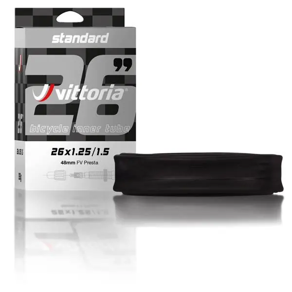 Vittoria Standard Sisäkumi 29x1.95-2.5" Pv 48mm - Musta Suosittu