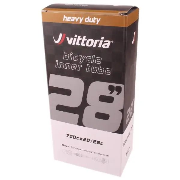Tilaa Heti Vittoria Heavy Duty Sisäkumi 20/28-622 Pv 48mm - Musta