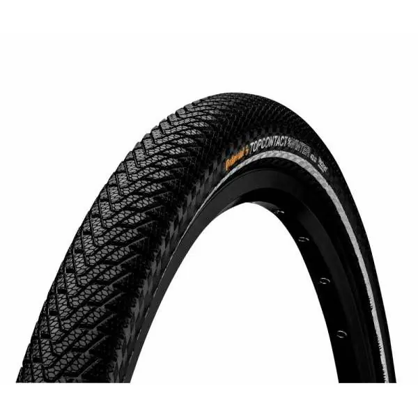 Päivän Tarjous Continental Top Contact Talvi II Rengas 26 x 2.2" Reflec - Musta