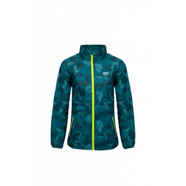 Tilaa Heti Mac Sisään a Sac Sadetakki Teal/Maastoväri - Koko XS