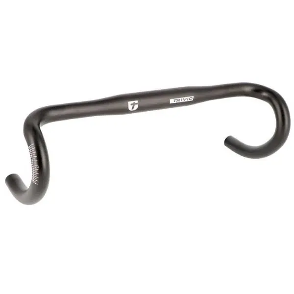 Ajankohtainen Trivio Trust Compact Ohjaustanko Ø31.8mm 38cm Alu - Musta