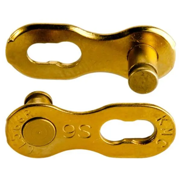 Alkuperäinen KMC 9R Ti-N Missinglink 11/128" -. X9 - Kulta (2)