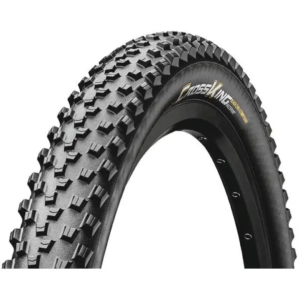 Vain Rajoitetun Ajan Continental Cross King Rengas 24 x 2.00" - Musta