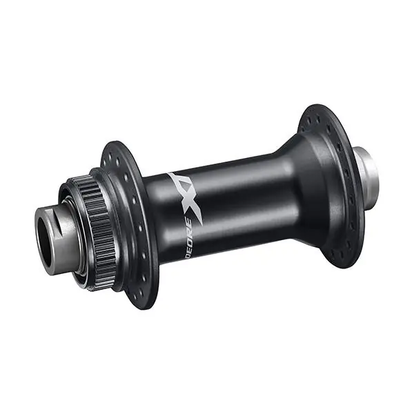 Merkkituote Shimano Deore XT M8110-B Etunapa 28G Ø15/110mm Levy CL - Musta