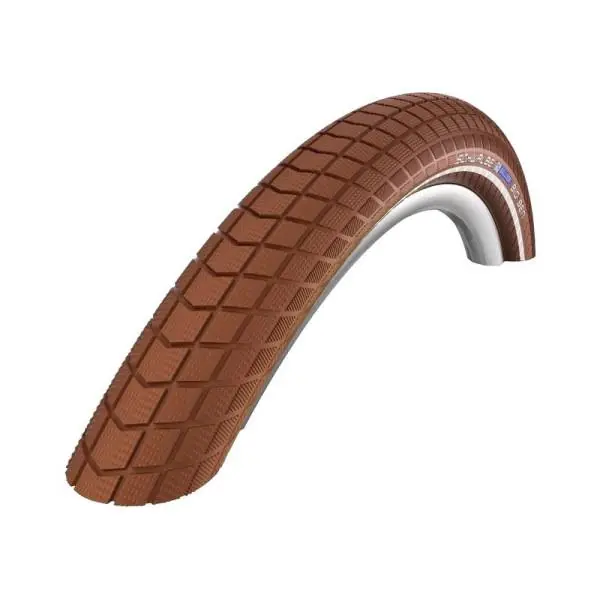 Rajoitettu Tarjous Schwalbe Big Ben Rengas 26 x 2.15" Heijastava - Ruskea