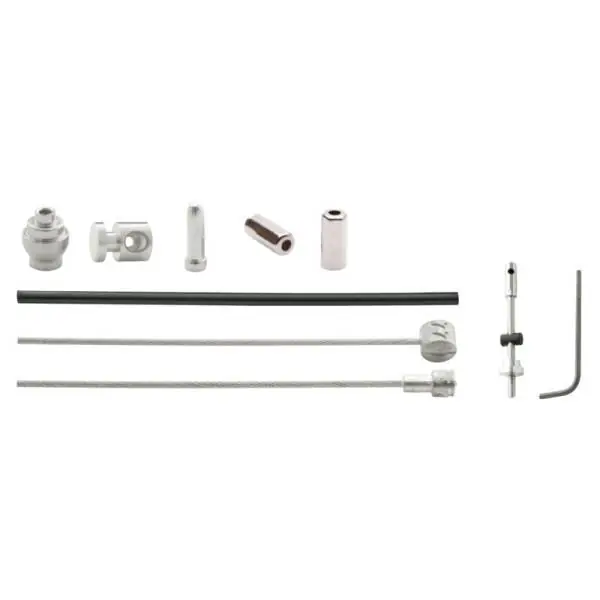 Cordo Rumpujarru Kaapelisarja 180/225cm Sturmey Archer - Musta Alkuperäinen