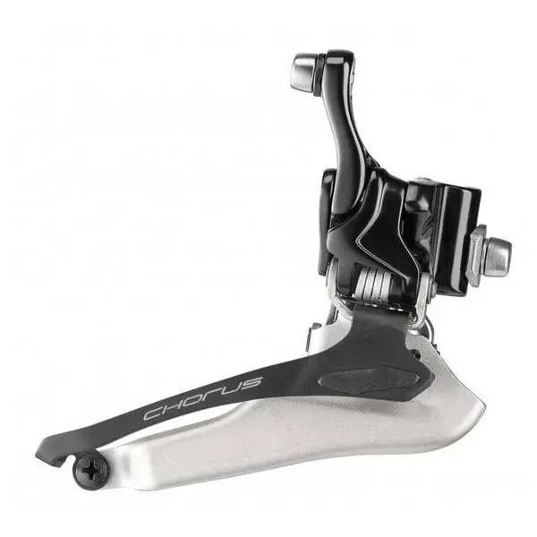 Campagnolo Chorus Etuvaihtaja 2x12V CB/Alu - Musta/Hopea Vain Rajoitetun Ajan