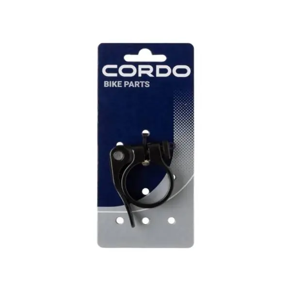 Cordo Satulaputken Kiinnike Ø34.9mm - Musta Korkea Laatu