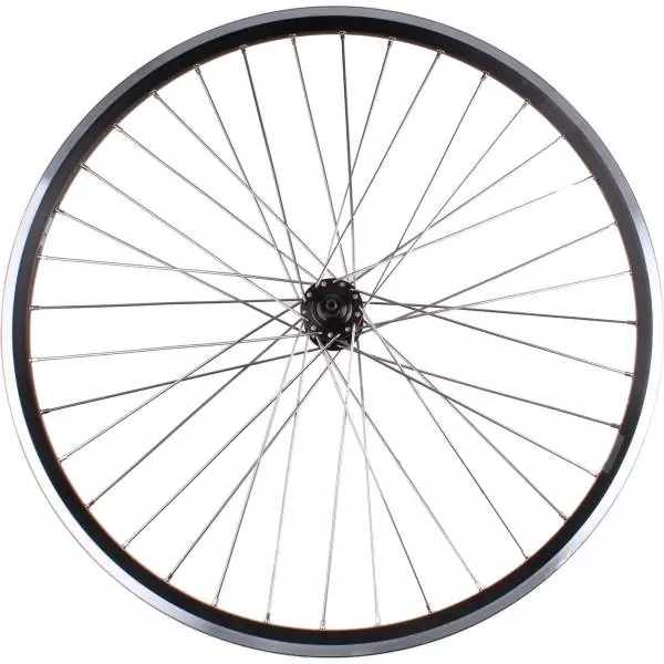 Älä Missaa Roland ZAC2000 Etupyörä 28 x 1 5/8 x 1 3/8" Alumiini - Musta