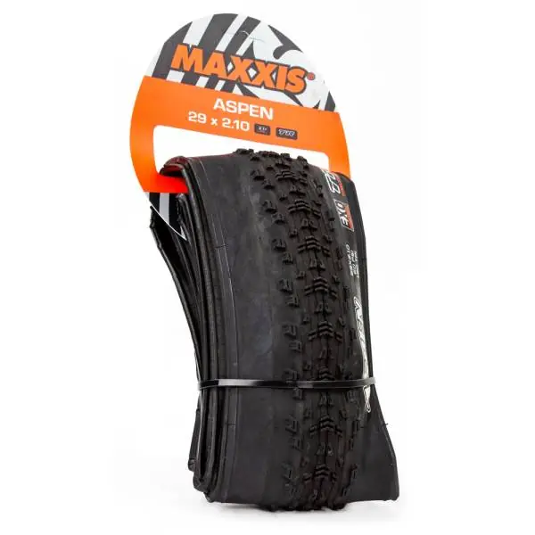 Flash-Tarjous Maxxis Aspen Exo Rengas 29 x 2.20" TL-R Taitettava - Musta