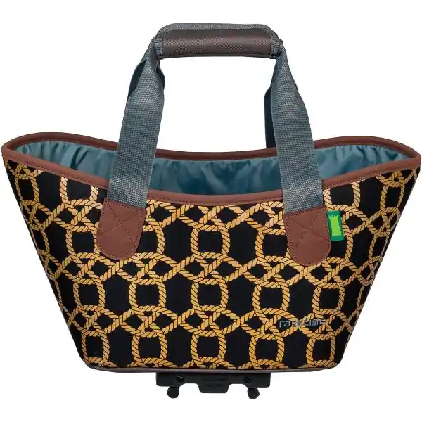 Racktime Agnetha Ostolaukku 15L Snap-It - Musta/Ruskea Halpa